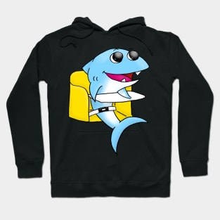 Happy Cartoon Baby Shark Hoodie